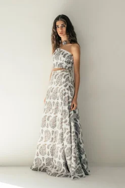 Baran Skirt in Paisley