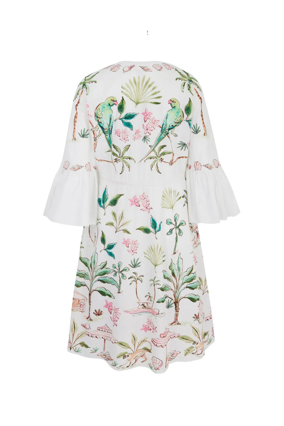Barbados Cotton Caftan Dress x Susannah Garrod