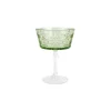 Barocco Mint Green Coupe Champagne Glass