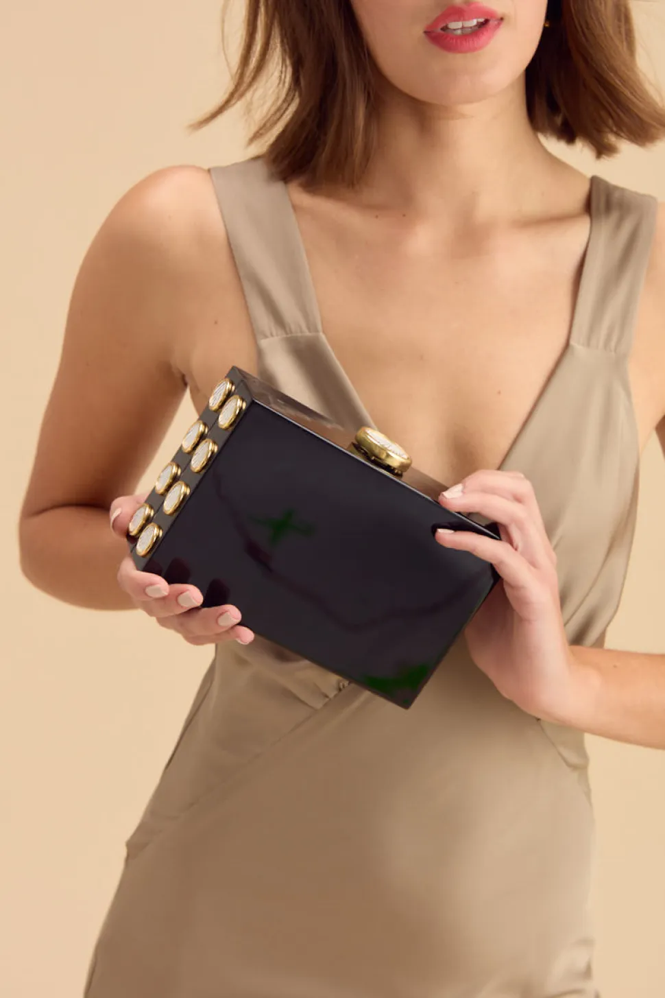 Basel Clutch in Black