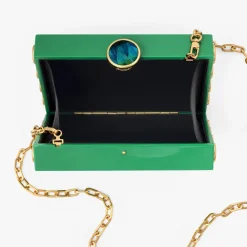 Basel Clutch in Green