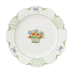 Basket Dinner Plate, Set of 6