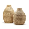 Basket Weave Bottle Shape Vase