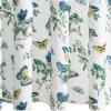 Baudin Butterfly Shower Curtain in Prussian Blue