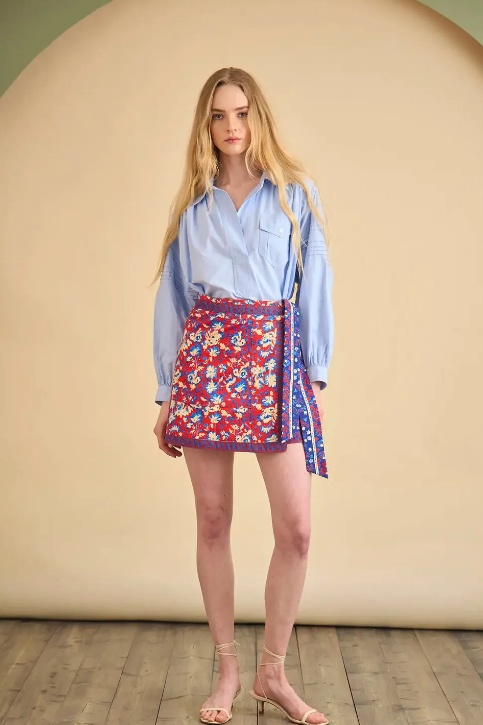 Bay Skirt in Tapestry Floral