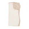 Beachcomber Napkin in White & Natural, Set of 4