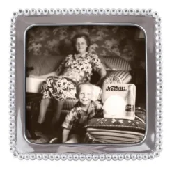 Beaded Square 5x5 Frame