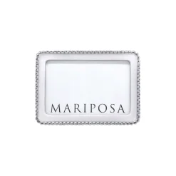 Beaded White Frame
