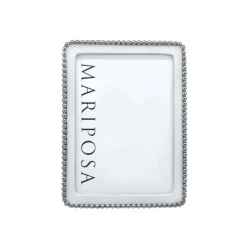 Beaded White Frame