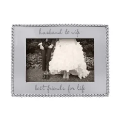 Beaded 4x6 Engravable Frame