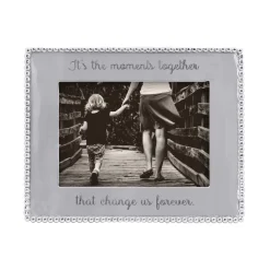 Beaded 4x6 Engravable Frame