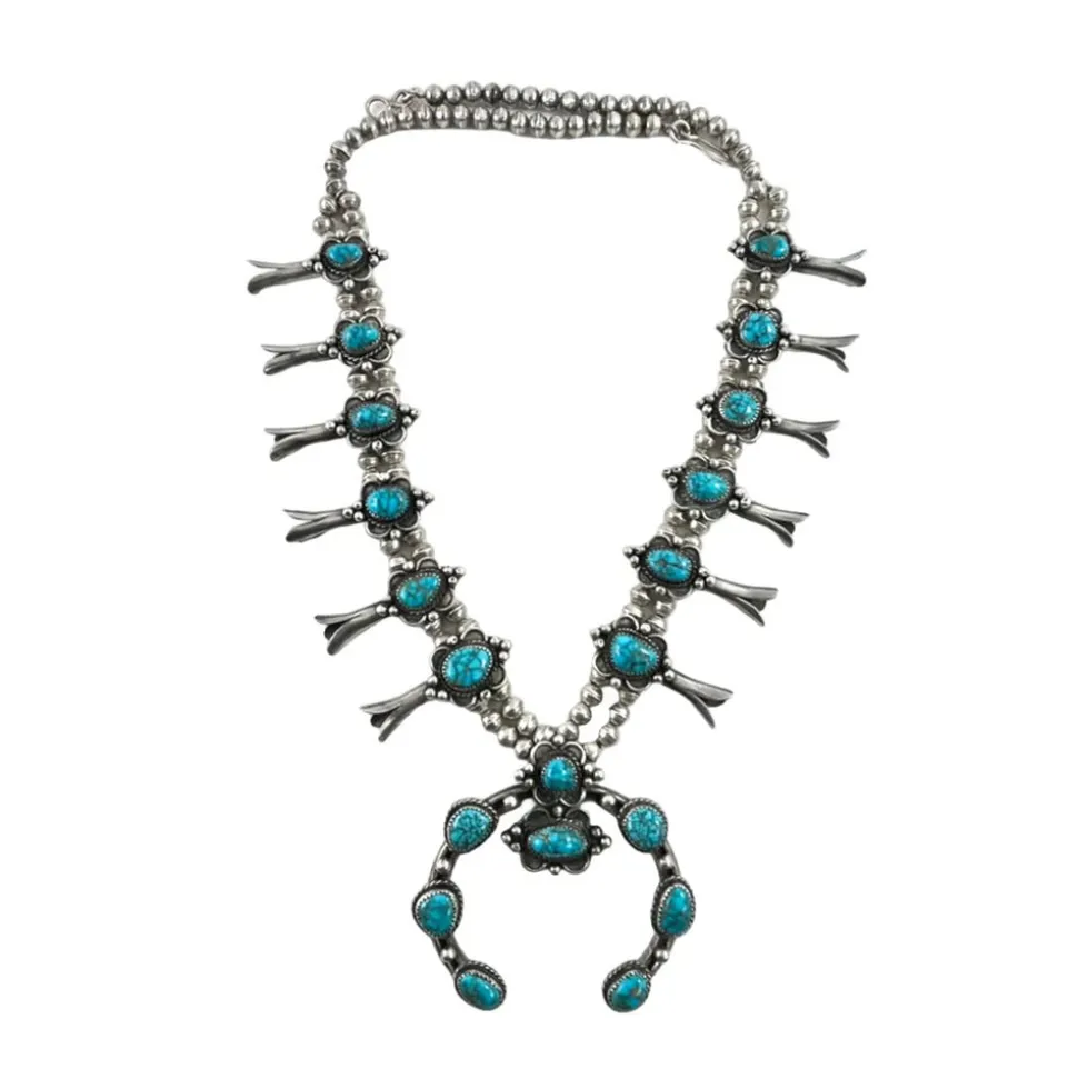 Beautiful Vintage Squash Necklace