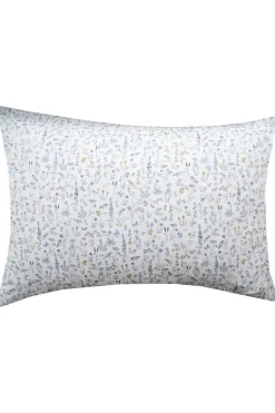 Bedding Made With Liberty Fabric in Theo Blue