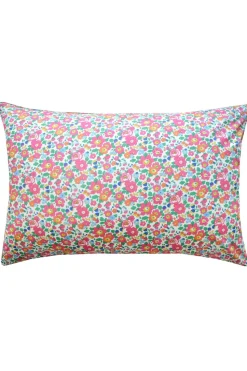 Bedding Made With Liberty Fabric in Betsy Deep Pink