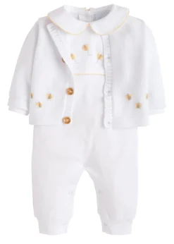 Bee Crochet Playsuit