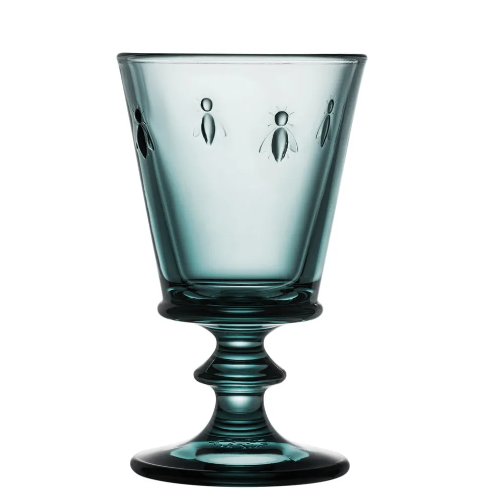 Bee Wine Glass in Night Sky, Set of 6