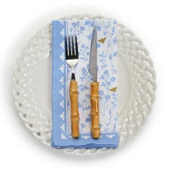 Bees and Blooms Cloth Napkins