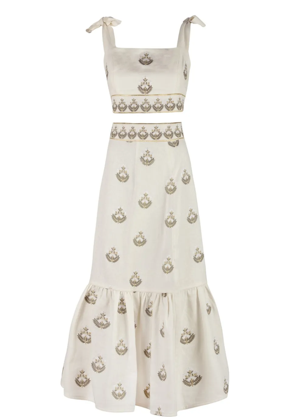 Begum Set in Ivory