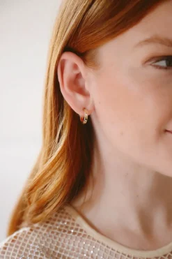 Bejeweled Hoops