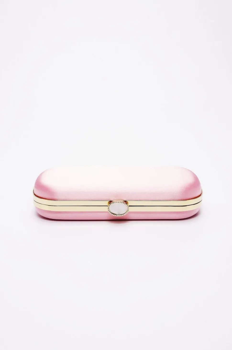 Bella Petite Clutch in Pink Floral Embroidery