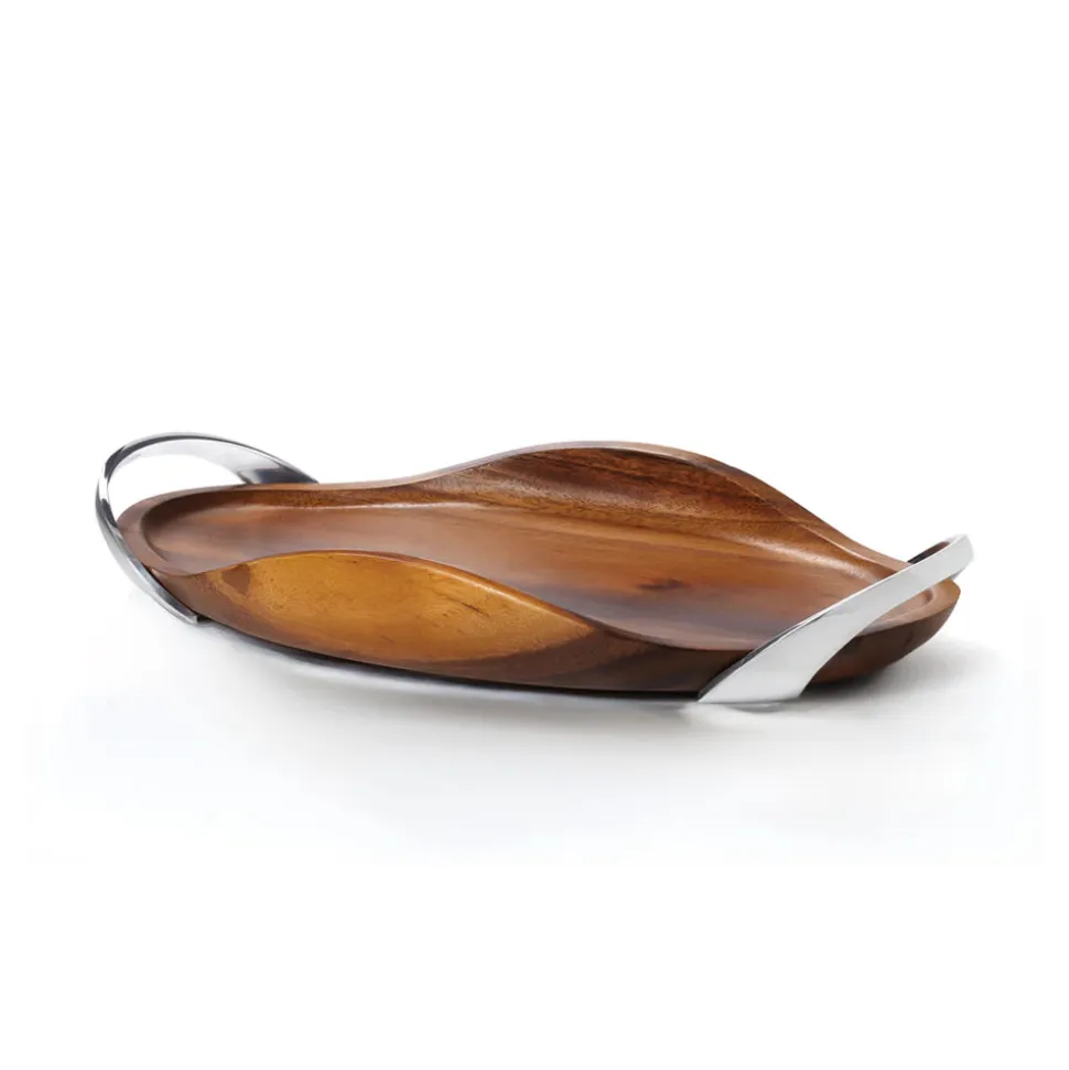 Bella Wood Handled Tray