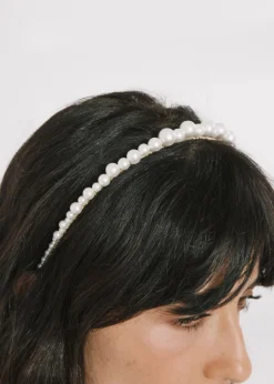 Belladonna Headband in Pearl