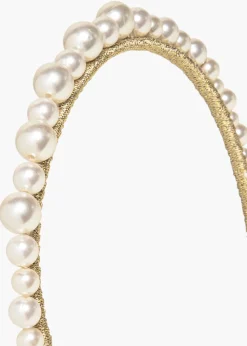 Belladonna Headband in Pearl