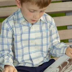 Bennett Button Down in Prescott Plaid