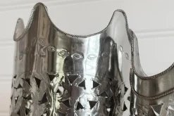 Berber Silver Wine and Bottle Holder