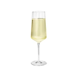 Bernadotte Champagne Flute GlaSS, Crystalline 9.1 Oz, Set of 6