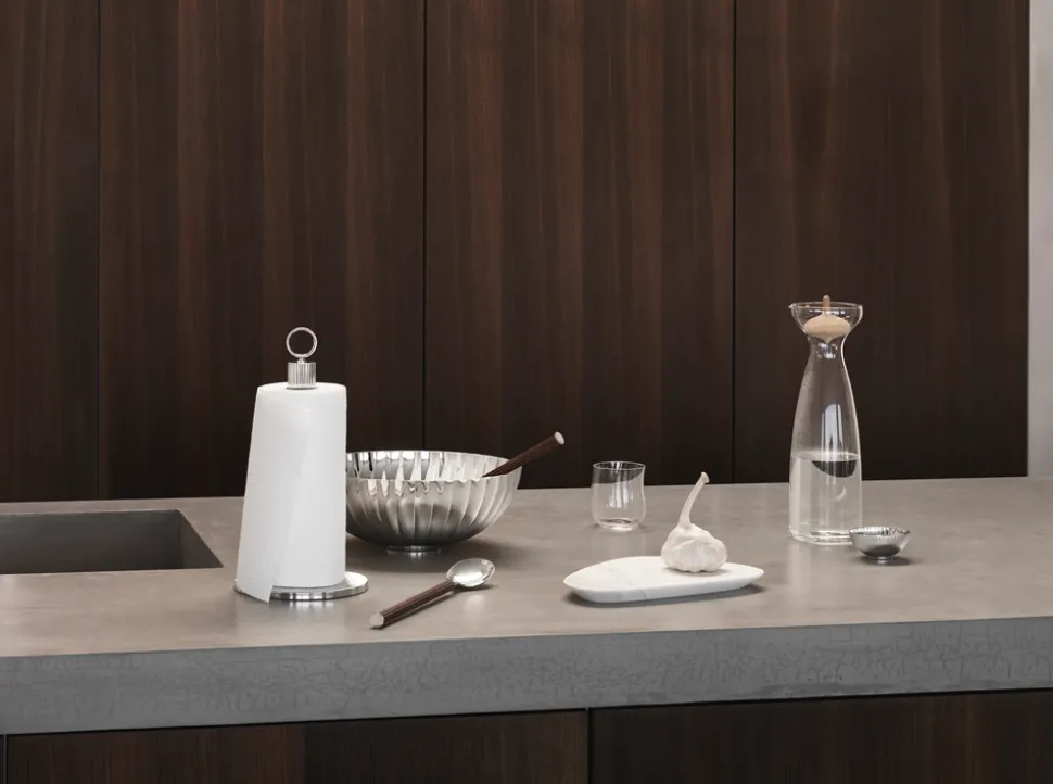 Bernadotte Salad Set Wood & Stainless Steel