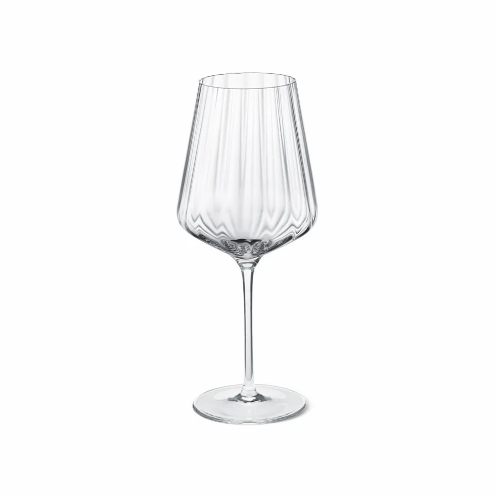 Bernadotte White Wine Glasses, Crystal, Set of 6