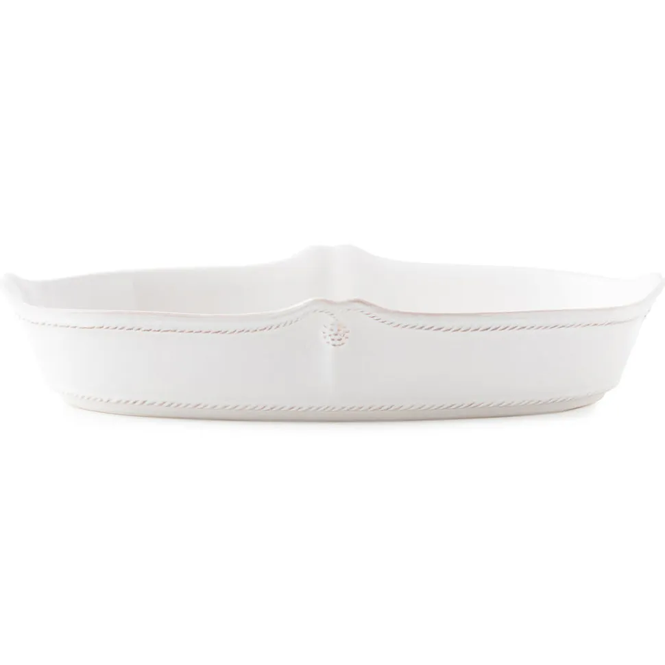Berry & Thread 12" Oblong Server in Whitewash