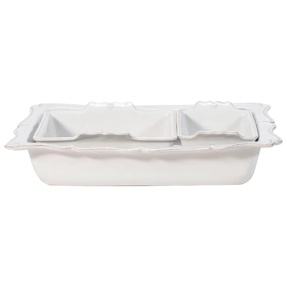 Berry & Thread Baking in Whitewash, Set of 3