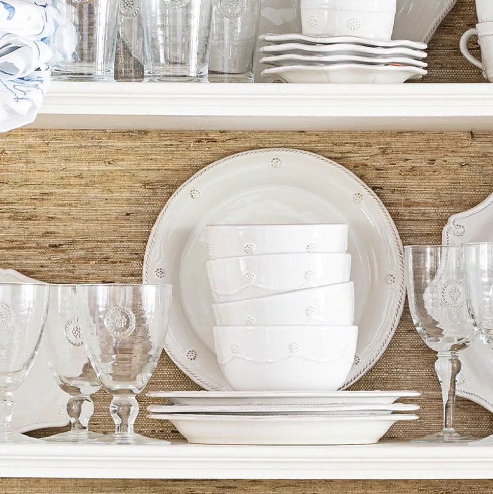 Berry & Thread Cereal/Ice Cream Bowl in Whitewash