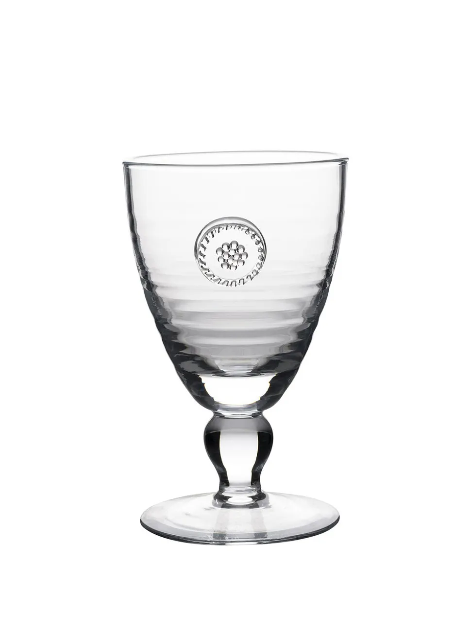 Berry & Thread Glassware Footed Goblet