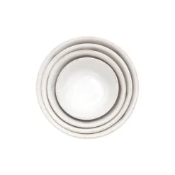 Berry & Thread Nesting Prep Bowl in Whitewash, Set of 4