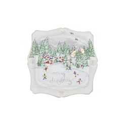 Berry & Thread North Pole Merry Christmas Trinket Tray