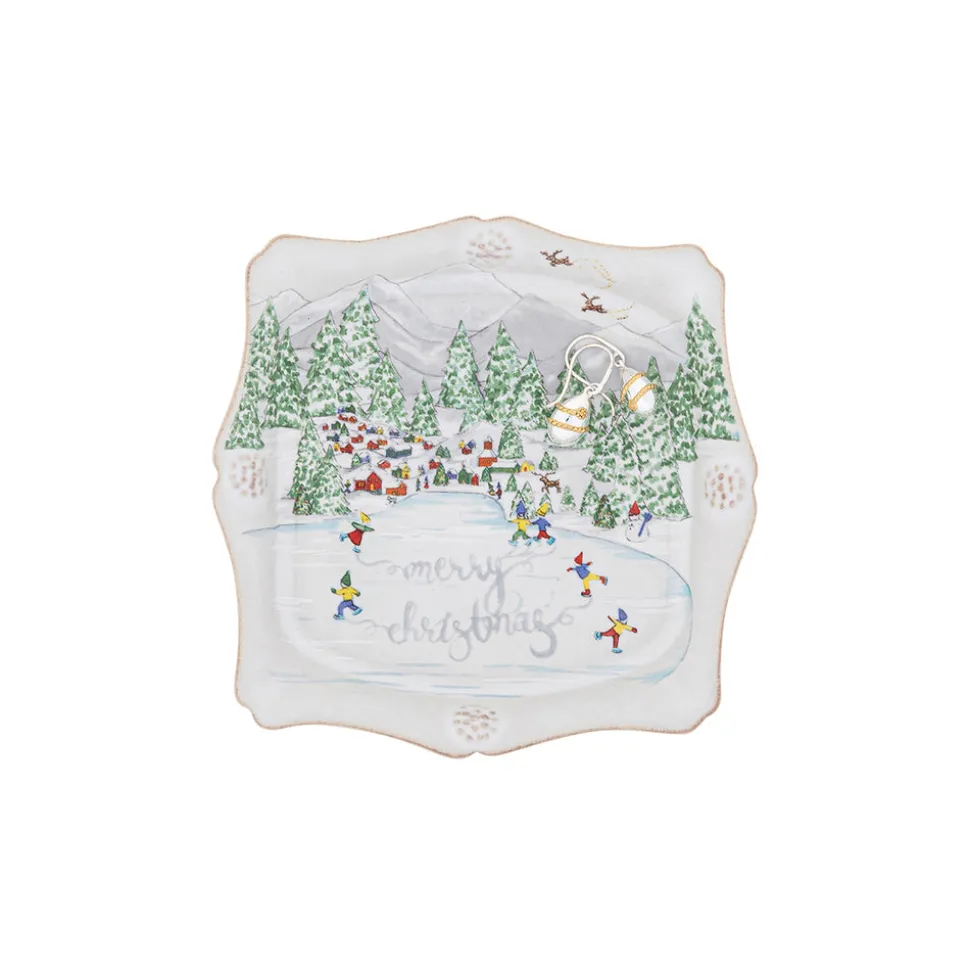 Berry & Thread North Pole Merry Christmas Trinket Tray