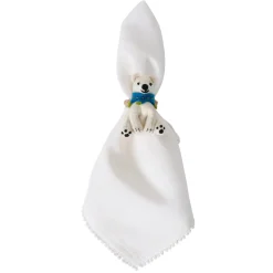 Berry & Thread North Pole Animal Napkin Ring Assorted, Set of 4