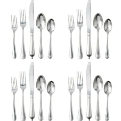 Berry & Thread 20-Piece Place Setting in Bright Satin