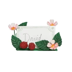 Berry & Thread Place Card, Set of 12 in Basil
