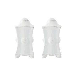 Berry & Thread Salt and Pepper, Set of 2 in Whitewash