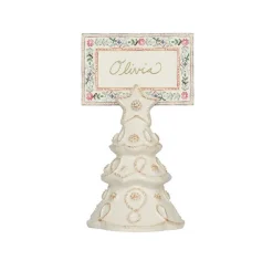 Berry & Thread Tree Place Card Holder, Set of 4 in Whitewash