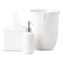 Berry & Thread Whitewash Bath Essentials, Set of 3