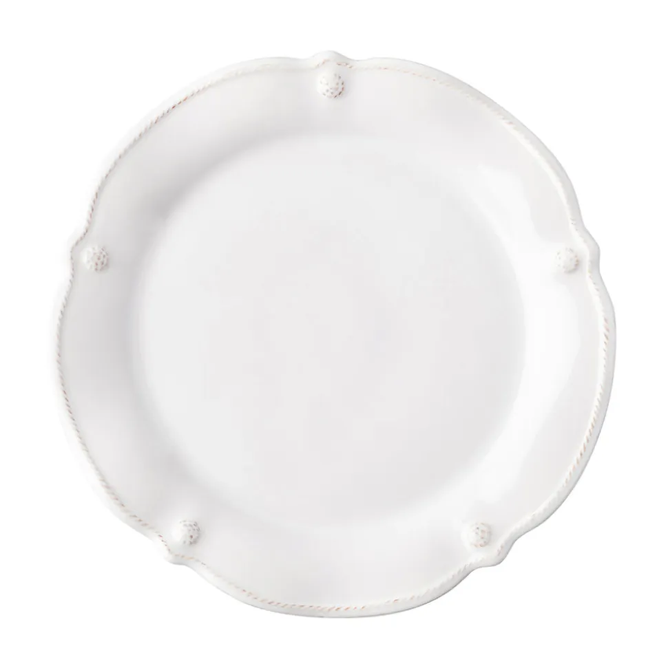 Berry & Thread Whitewash Flared Dessert/Salad Plate