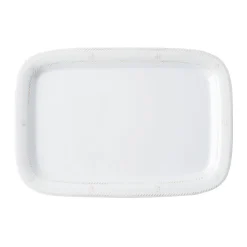 Berry & Thread Whitewash Melamine 16" Serving Tray/Platter