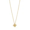 Berry Clover Station Necklace