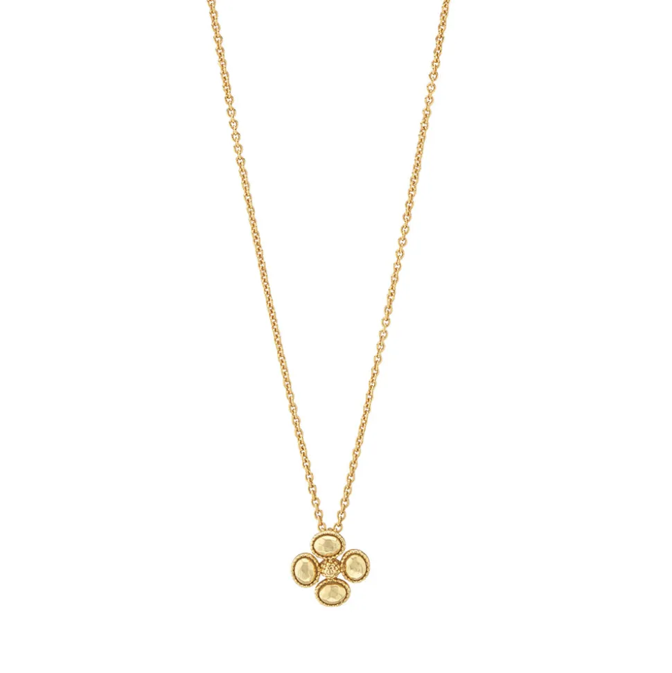 Berry Clover Station Necklace