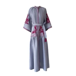 Berry Swan Dress